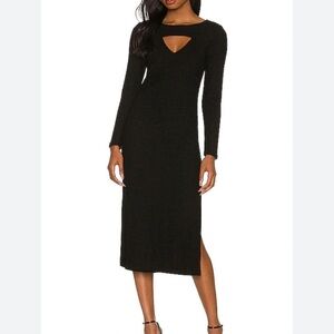 BB Dakota by Steve Madden Love Shrug Black Cutout Dress